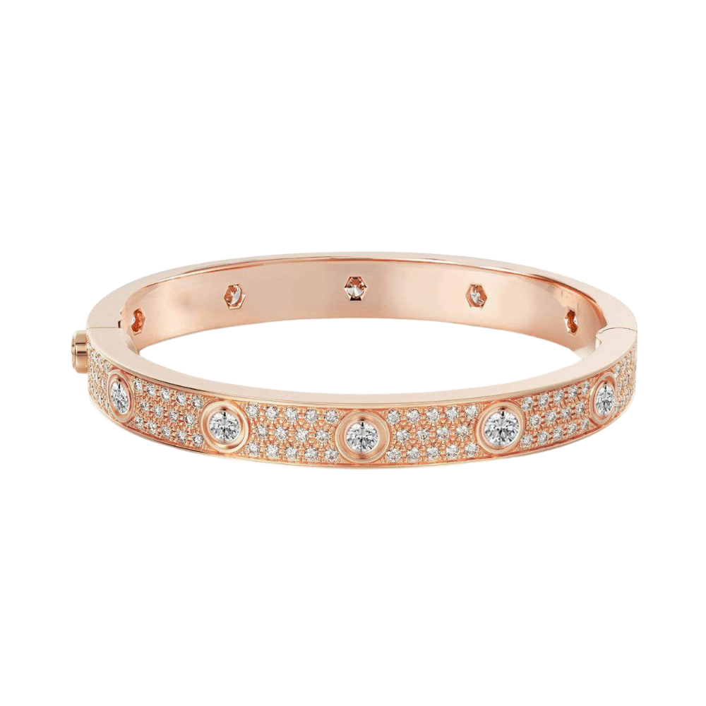 Bracelet Love Diamonds Paved CR