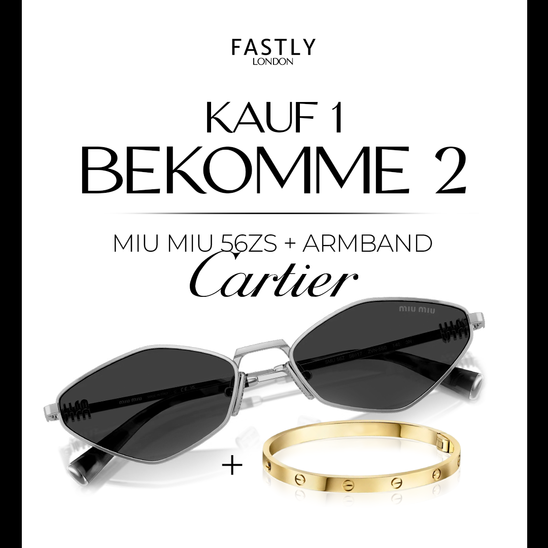1 KAUFEN, 2 BEKOMMEN – MM 56zs Sonnenbrille + Love Diamonds CR Armband